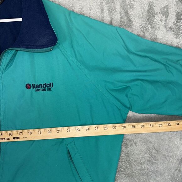 Vintage Sportsmaster KENDALL MOTOR OIL - XXL Windbreaker Jacket MADE‎ IN USA - Picture 8 of 9